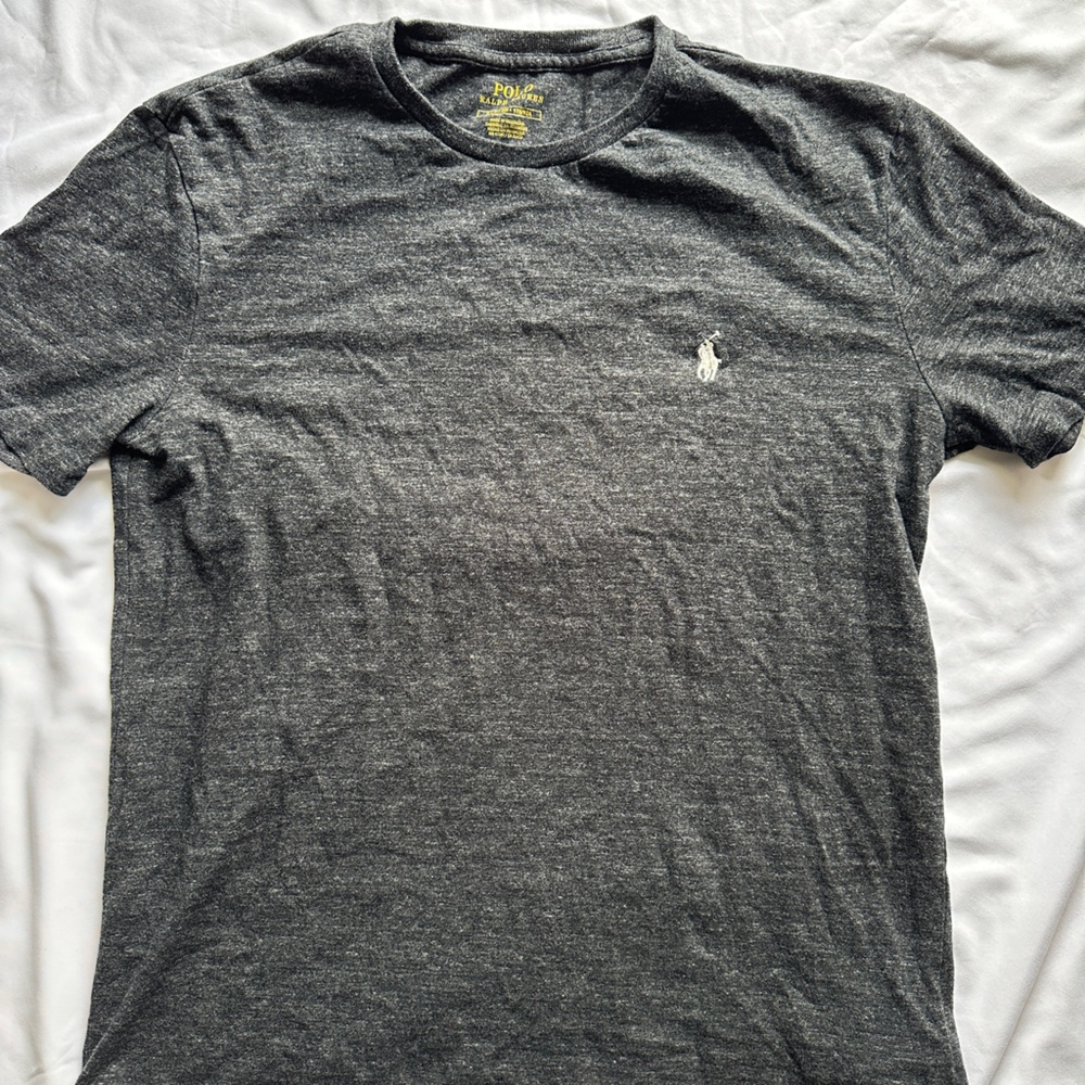 Polo by Ralph Lauren Gray Short Sleeve Tee